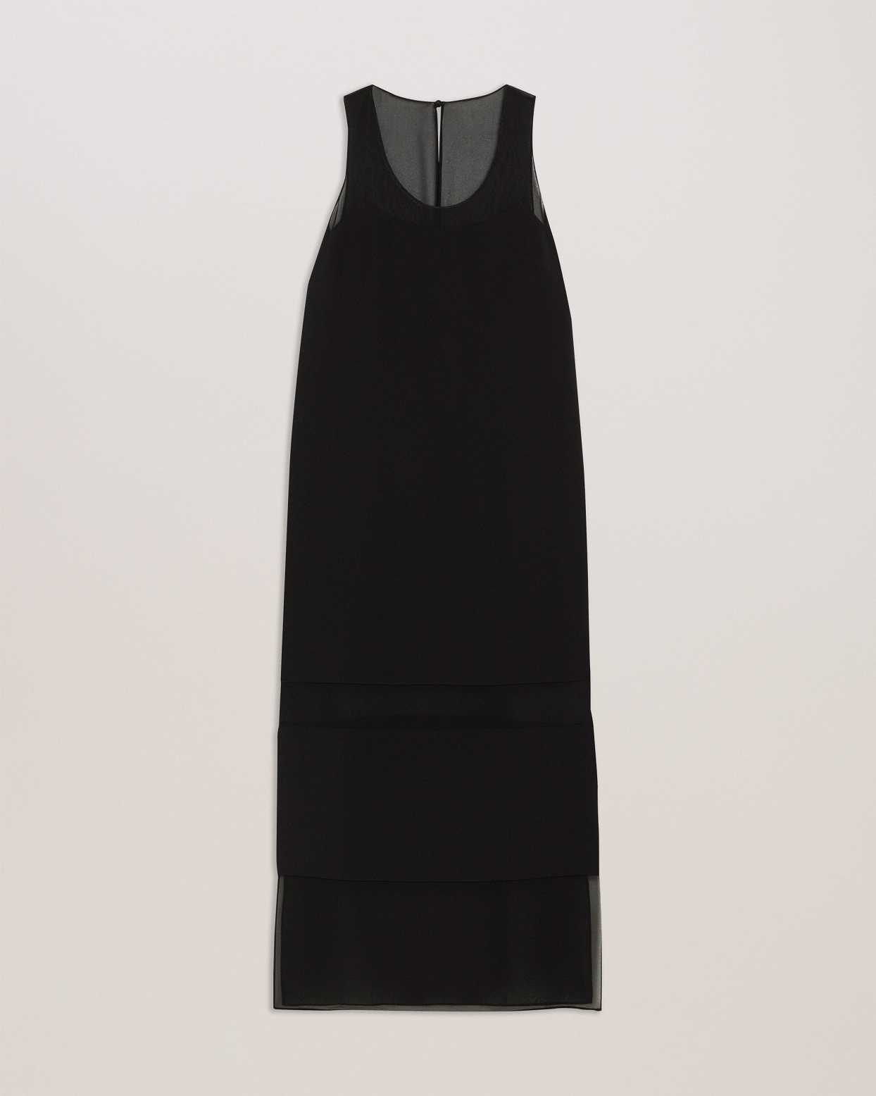 Black Women Ted Baker Mephora Sleeveless Dress | T-948630