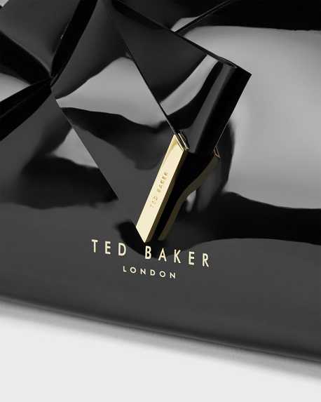 Black Women Ted Baker Nicco Knot Bow Washbag | T-413867