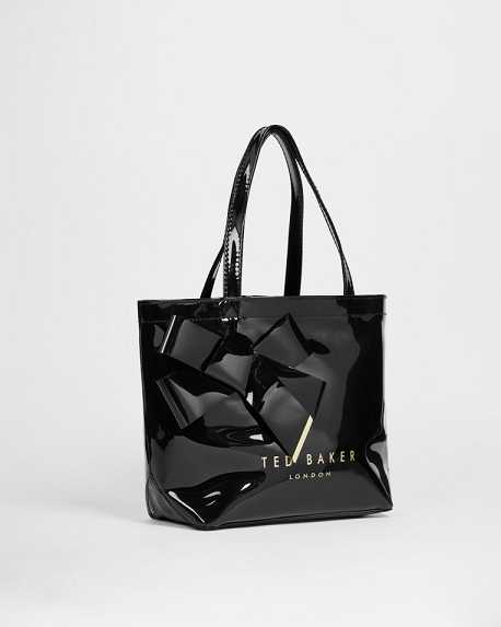 Black Women Ted Baker Nikicon Small Icon Bags | T-184276