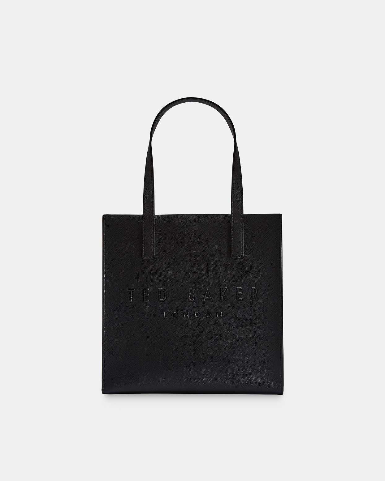 Black Women Ted Baker Seacon Small Crosshatch Icon Bags | T-815469