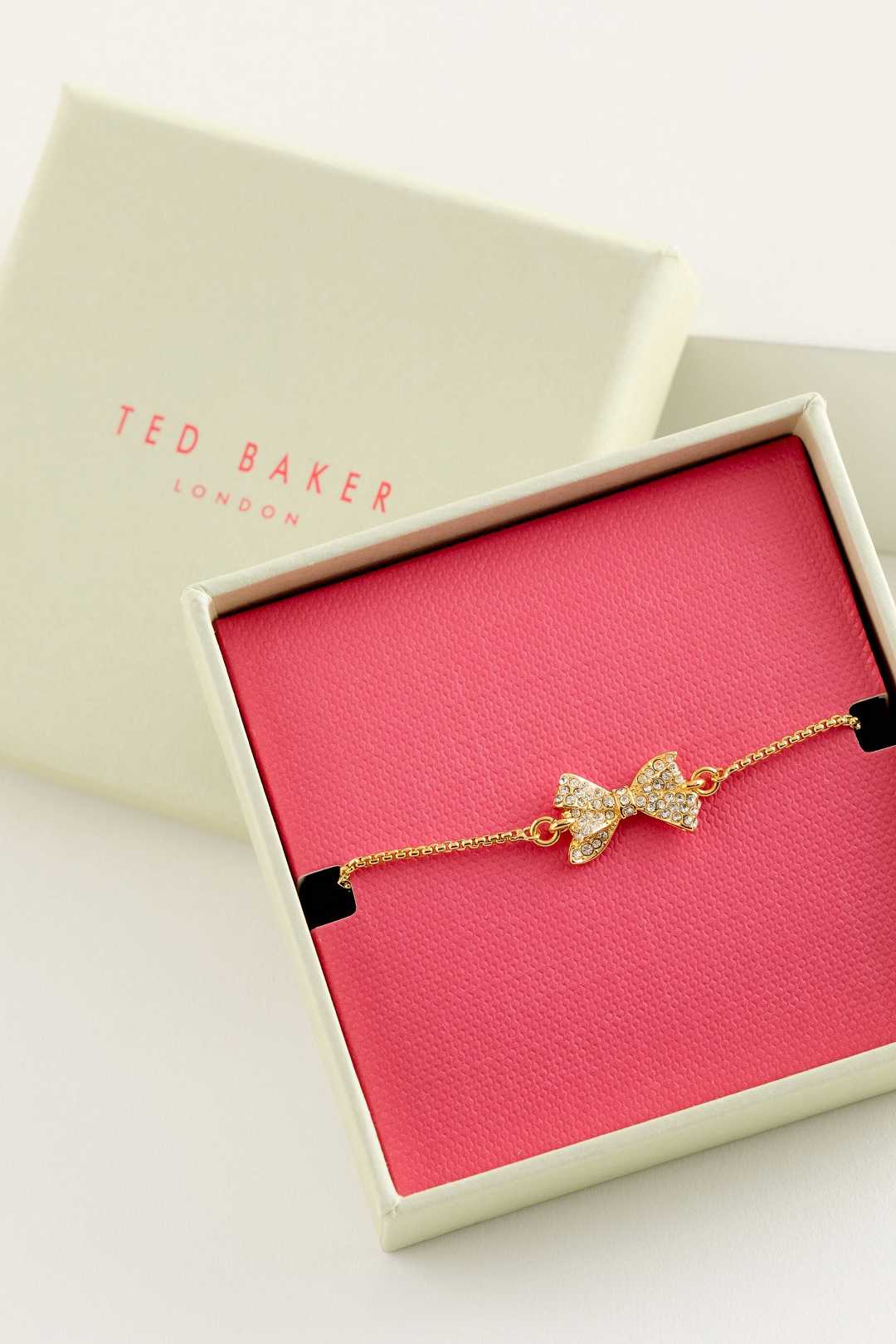 Gold Women Ted Baker Barset Bracelet | T-017543