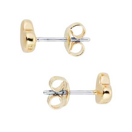 Gold Women Ted Baker Harly Tiny Heart Stud Earrings | T-289065