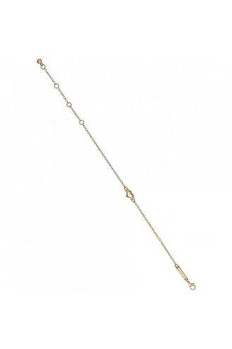 Gold Women Ted Baker Harsaa Tiny Heart Bracelet | T-561349