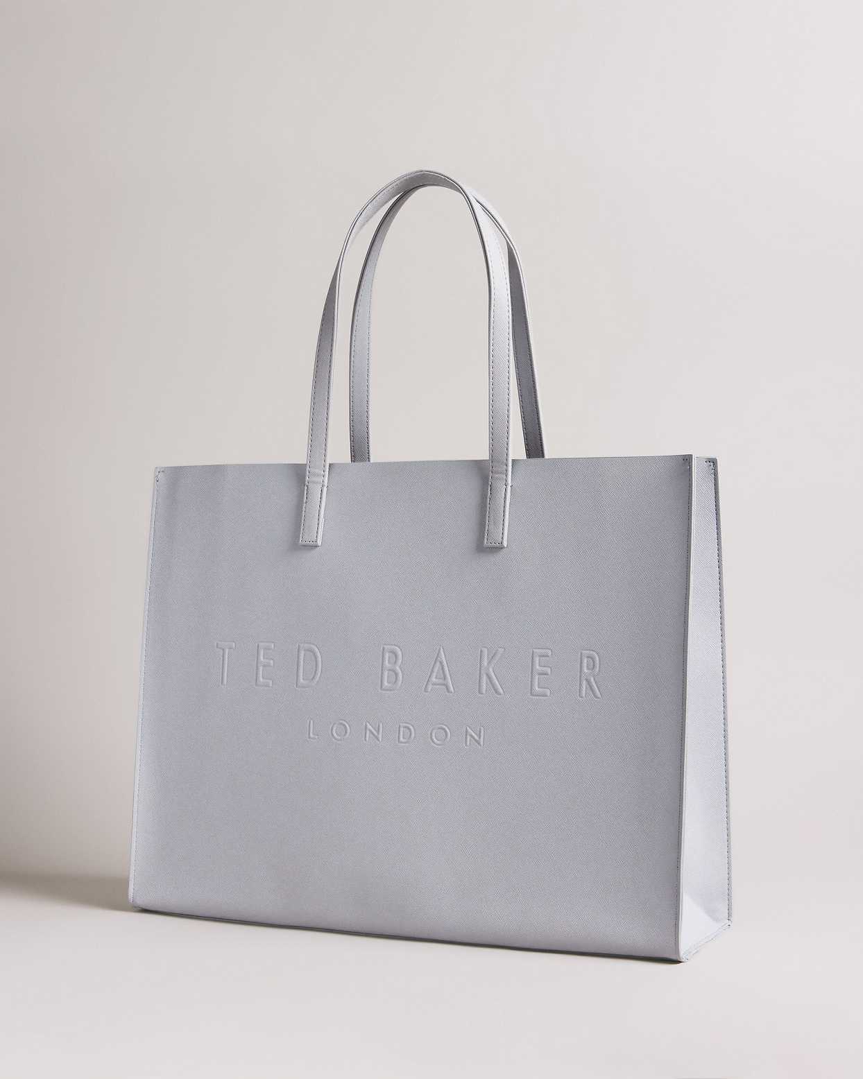 Light Grey Women Ted Baker Sukicon Large Icon Bags | T-207518