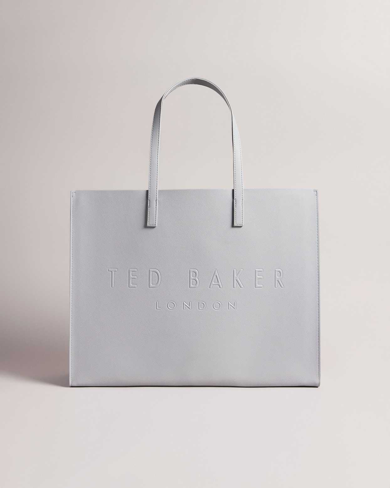 Light Grey Women Ted Baker Sukicon Large Icon Bags | T-207518