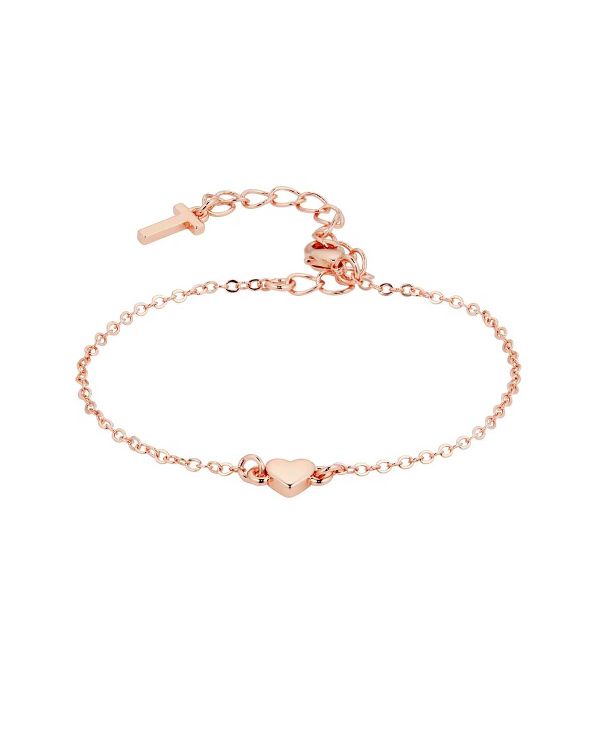 Rose Gold Women Ted Baker Harsaa Tiny Heart Bracelet | T-403962