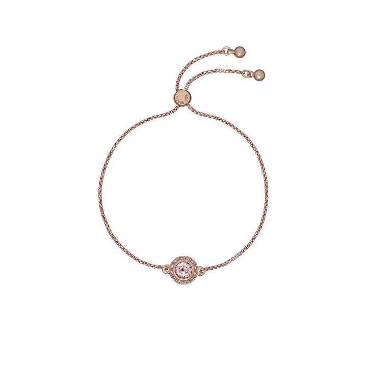 Rose Gold Women Ted Baker Soleta Solitaire Sparkle Bracelet | T-827309