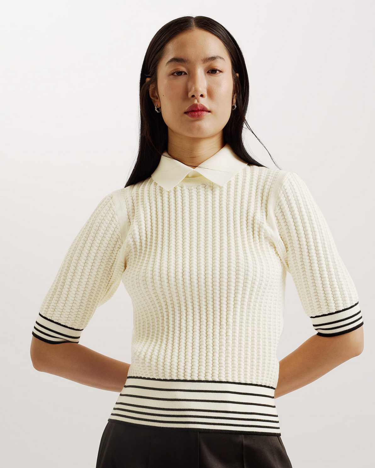 White Women Ted Baker Morliee Sweater | T-609837